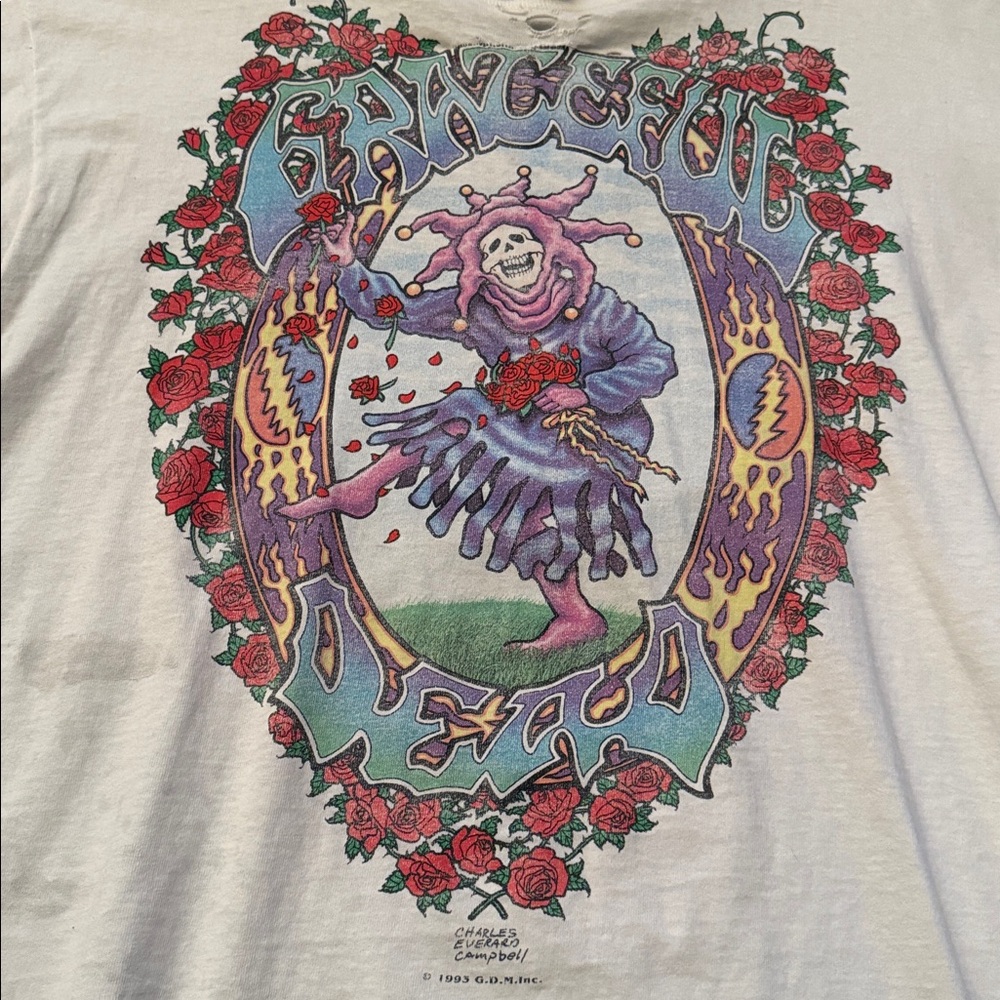 1993 Grateful Dead Vintage Single Stitch T-Shirt “The Endless Tour” - Picture 6 of 14